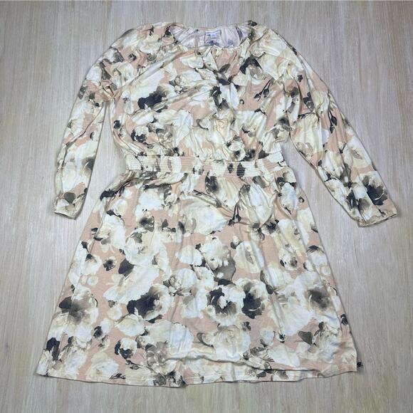 NWT LuLaRoe Jody Elegant Beach Floral Romantic Feminine Long Sleeve Dress XL - Picture 1 of 15